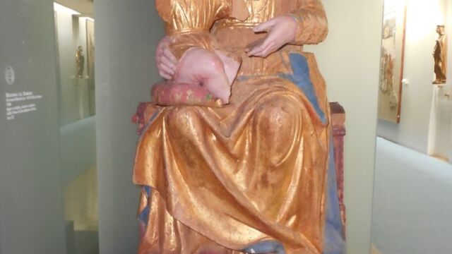 Giovanni Martini, Madonna col Bambino, già nella Pieve ora al Museo Diocesano d'Arte Sacra di Pordenone