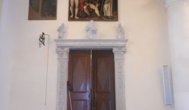 Travesio pala di Amalteo e portale del Pilacorte