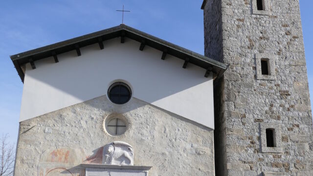 Gaio, chiesa di San Marco con il portale del Pilacorte