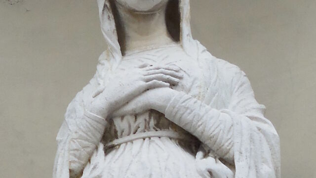 Tricesimo, Duomo, Bernardino da Bissone, portale (1507) partic.
