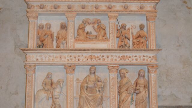 Altare del Pilacorte in pieve San Martino d Asio post restauro_ph_M_Pezzuto