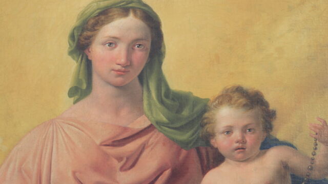 Vito d Asio-chiesa di San Michele arcangelo-Odorico Politi-Madonna del Rosario 1835_ph_A_Buldrin