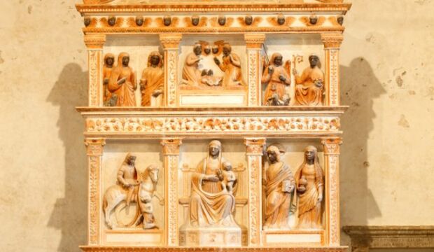 L'altare dopo il restauro (ph. M. Pezzuto)